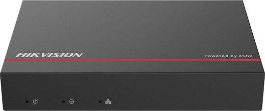 Hikvision Înregistrare video NVR 4 canale cu rezoluție Full HD+ DS-E04NI-Q1/4P