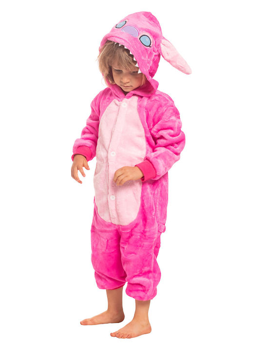 Παιδική Πιτζάμα Ολόσωμη Pink