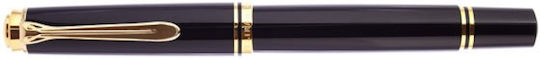 Pelikan Souveran M600 Πένα Γραφής Broad με Μαύρο Μελάνι