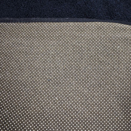 SpitiBazaar Covor Rectangular Shaggy Din blană Negru