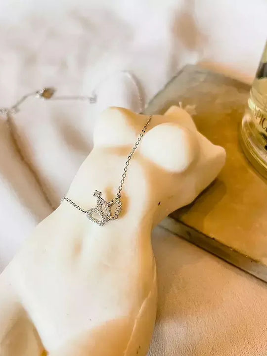 Colier Argint 925 Tiara Zircon Awear Millie Silver Colier Argint 925 Tiara Zircon Awear Millie Silver