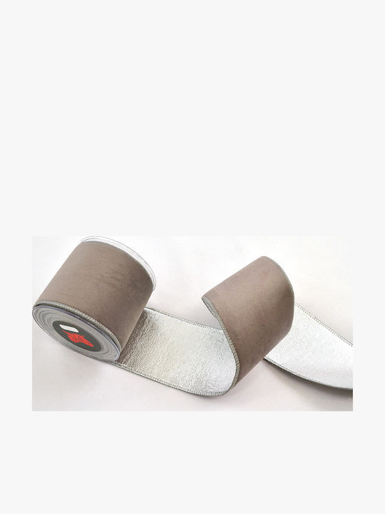 LiebeQueen Christmas Ribbon Gray 450x5.2cm 1pc