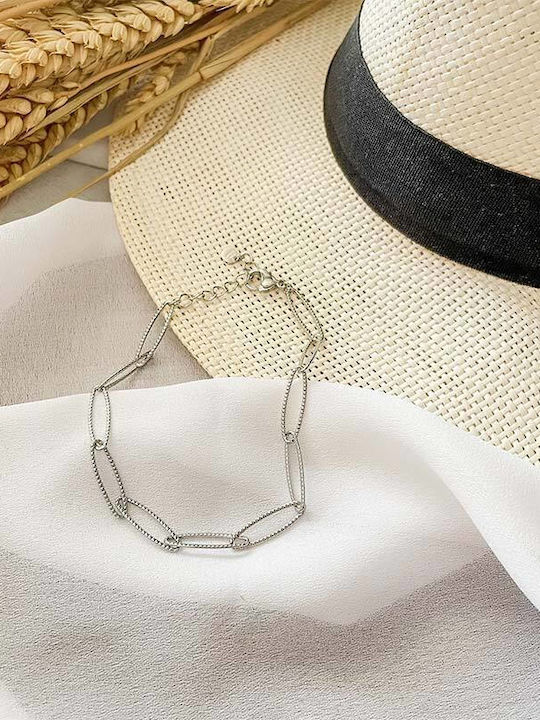 Гривна Anklet Неръждаема Стомана Awear Tiana Silver