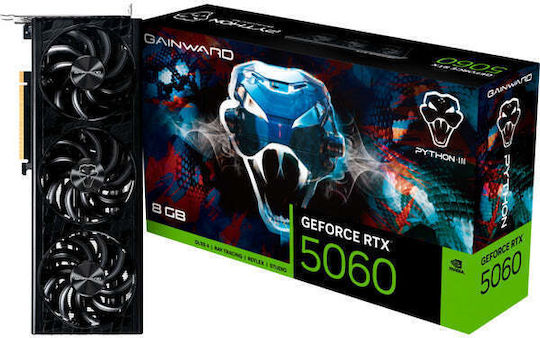 Palit GeForce RTX 5060 8GB GDDR7 Python III OC Κάρτα Γραφικών