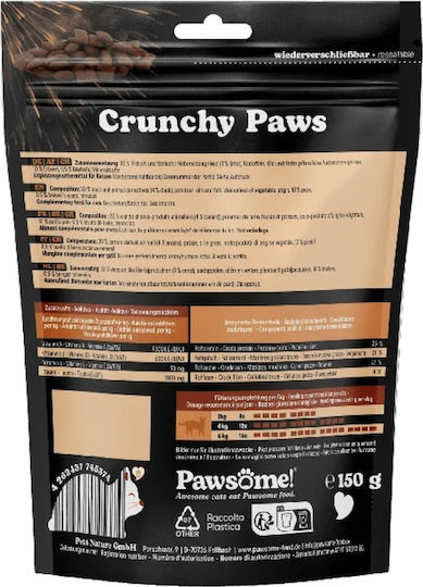 Pawsome Котешки Лакомства с Патица и Картофи за Котка 8бр 150гр