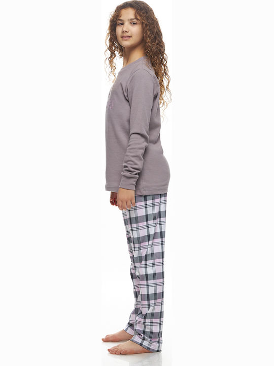 Galaxy Pijamale Copii Iarna Gri
