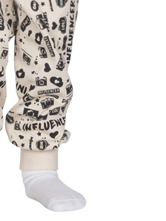 Dreams by Joyce Kids Winter Beige Pajamas