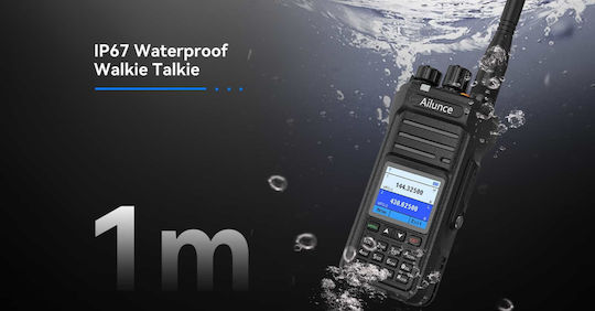 Retevis HA1UV Funkgerät UHF/VHF 5W mit Farbdisplay