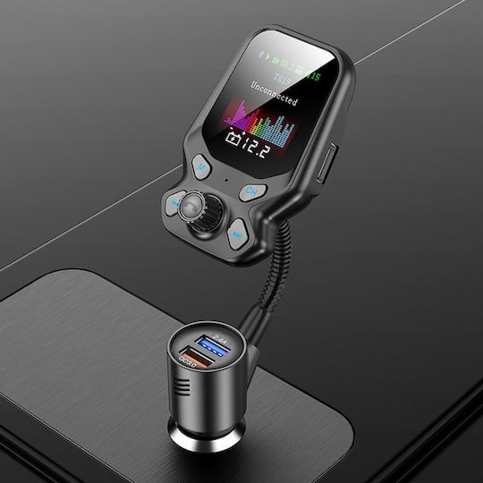 FM Transmitter Αυτοκινήτου με Bluetooth / USB / AUX