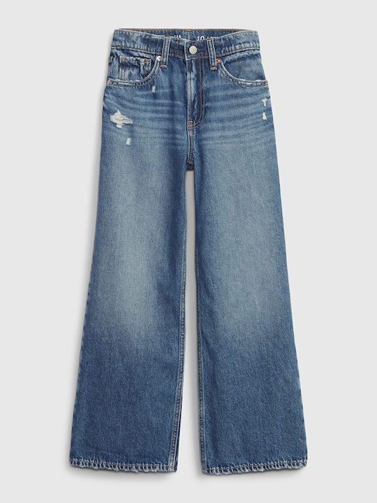 Kids' Denim Pants Medium Wash Rise