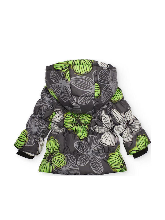 Kids' Coat with Hood Black