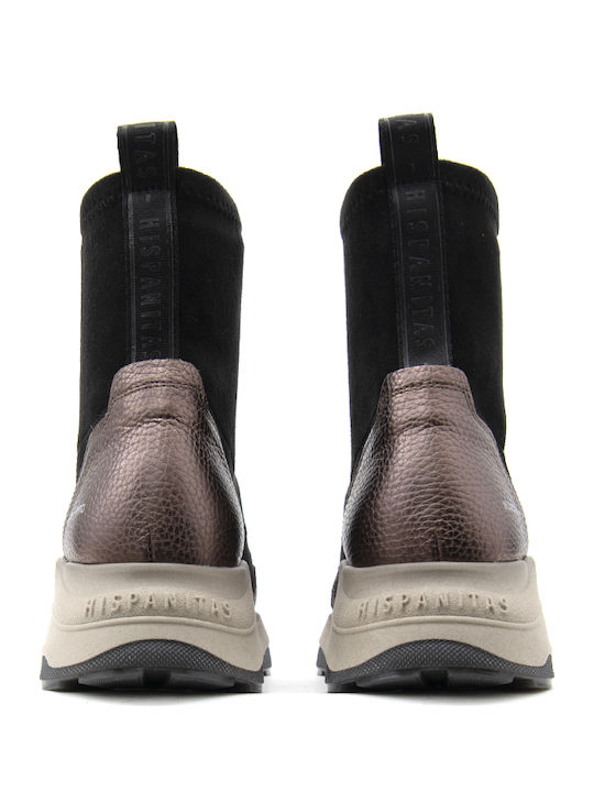Boots Bronze-ecru-black