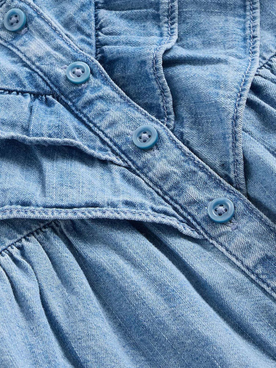 Kinder-Set mit Shorts Sommer 2Stück Medium Wash