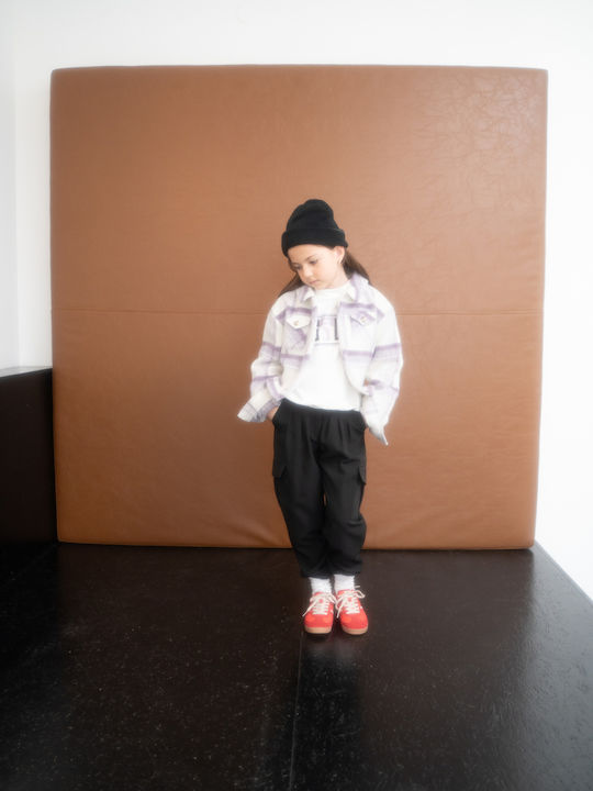 Kids' Set with Pants Winter 3pcs Black
