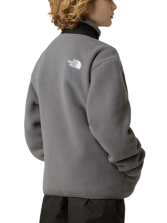 Παιδική Ζακέτα Fleece Γκρι Yumiori