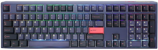 Ducky One 3 Cosmic Gaming Mechanical Keyboard with Cherry MX Blue switches and RGB lighting (English US) Blue