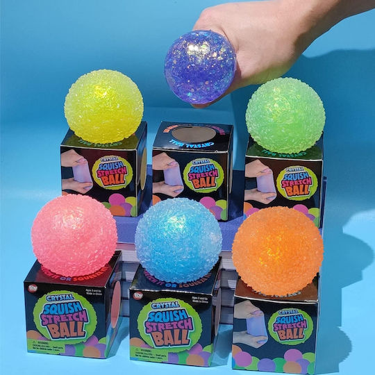 Squishy Silicone Ball Multicolour (Various Designs) 1pc