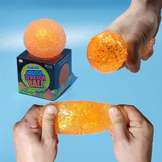 Squishy Silicone Ball Multicolour (Various Designs) 1pc