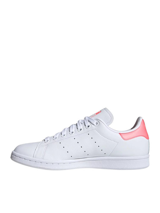 Stan Smith Damen Sneakers Cloud White / Signal Pink / Coral
