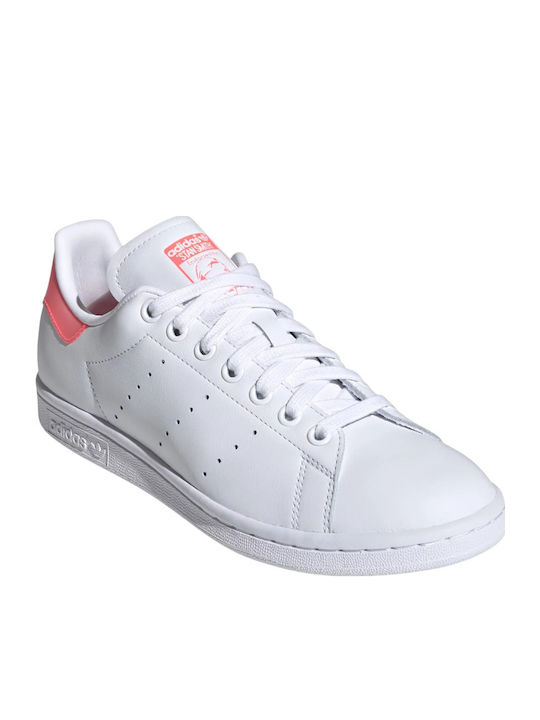 Stan Smith Damen Sneakers Cloud White / Signal Pink / Coral