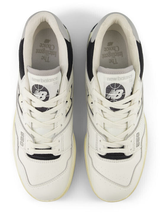 550 Men's Sneakers Sea Salt Vintage Black