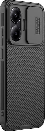 Nillkin Camshield Pro Umschlag Rückseite Kunststoff / Silikon Schwarz (Poco F7)