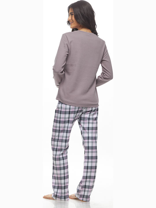Galaxy Summer Women's Pyjama Set Gray
