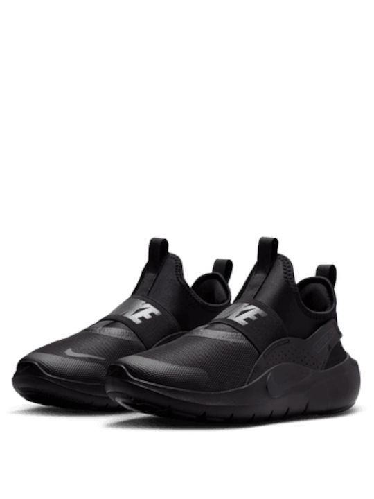 Flex Runner Kids Sports Shoes Running Slip-On Black