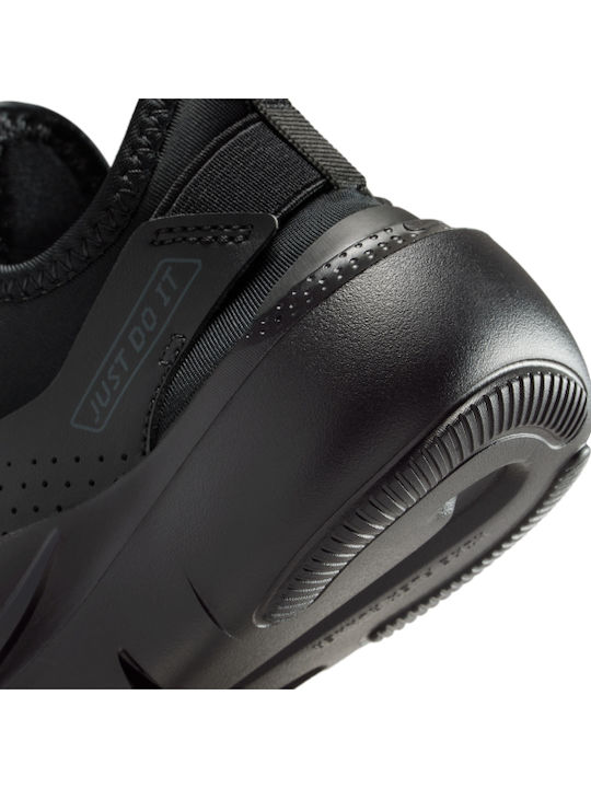 Flex Runner Αθλητικά Παιδικά Παπούτσια Running Slip-On Μαύρα