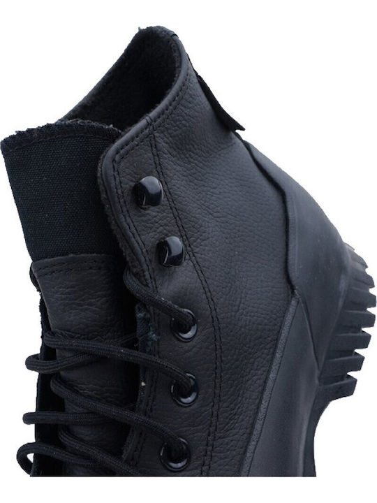 Cold Fusion Chuck Taylor All Star Lugged Winter 2.0 Chunky Boots Black / Bold Mandarin