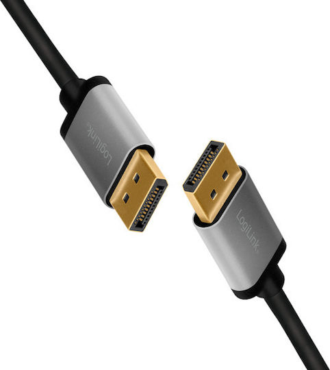 LogiLink Cablu DisplayPort - DisplayPort 1m Negru (CDA0100)