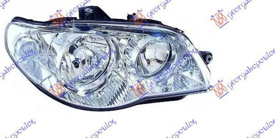Front Electric Headlight 05 E Tyc Fiat Albea 05 51754471 Right 1 Piece