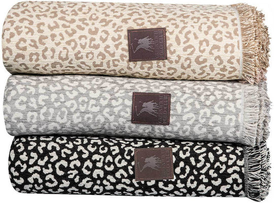 Das Home 3981 Ριχτάρι Τριθέσιου Καναπέ Chenille 180x300εκ. Black