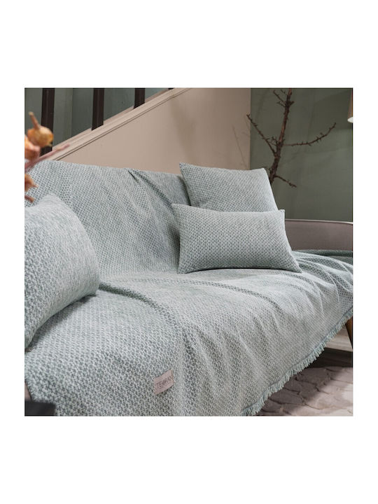 Teoran Richmond Ριχτάρι Πολυθρόνας Chenille 180x150εκ. 13 52017416
