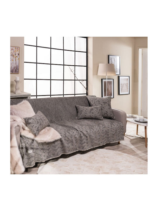 Teoran Charlotte Ριχτάρι Πολυθρόνας Chenille 180x150εκ. 03