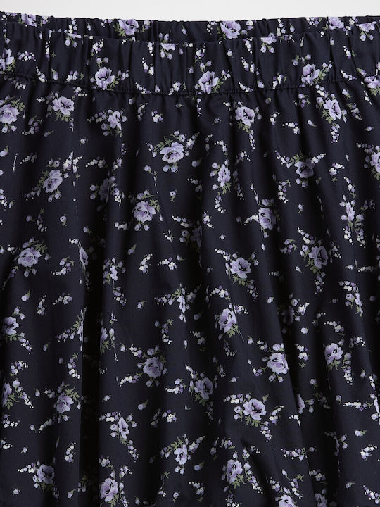 Kinder Rock Blumen Blau