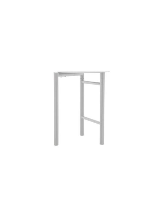 Табуретка Дневна стая Сгъваемо Метално Soft Grey 33x33x45бр
