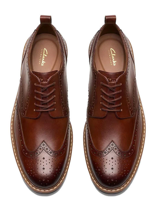 Aldwin Limit Men's Leather Oxfords Brown