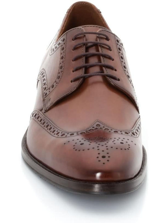 Lucien Men's Leather Oxfords Brown