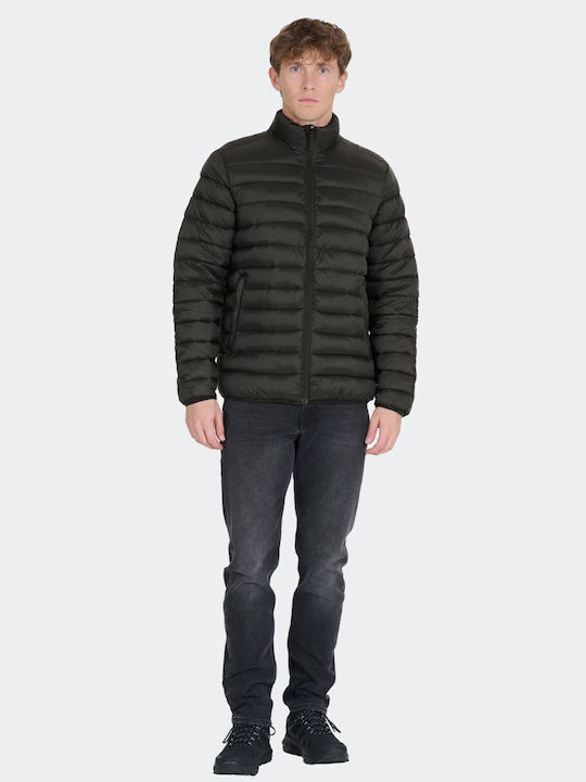 Geci Puffer Negru