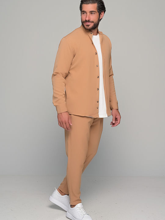 Monaco Long-sleeved Shirt Tabac Brown