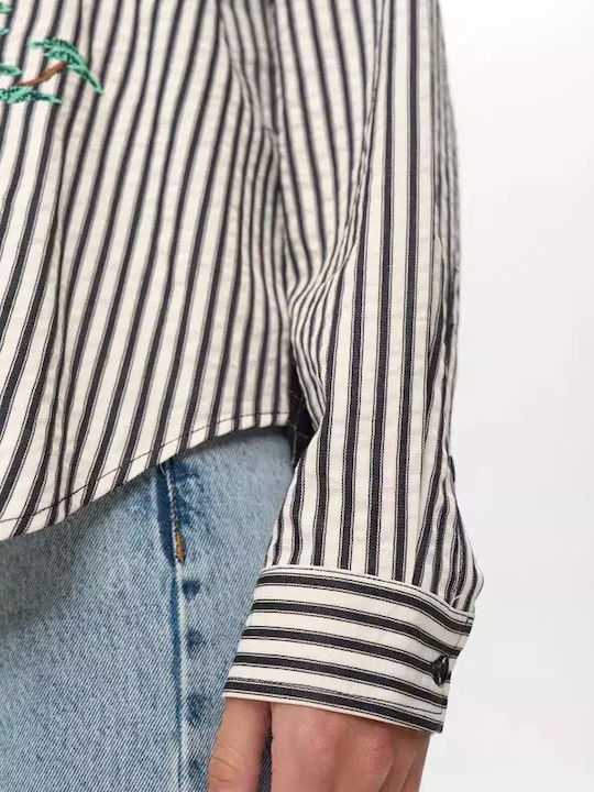 Women's Long Sleeve Shirt Caviar