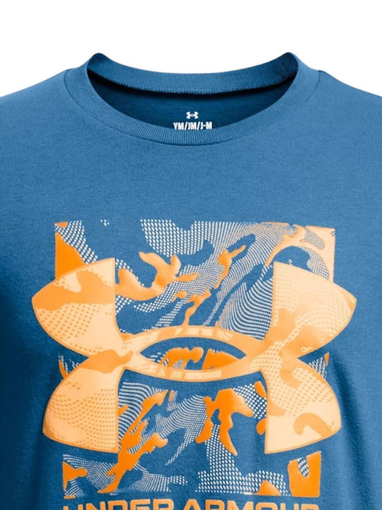 Παιδικό T-shirt Photon Blue Box Logo