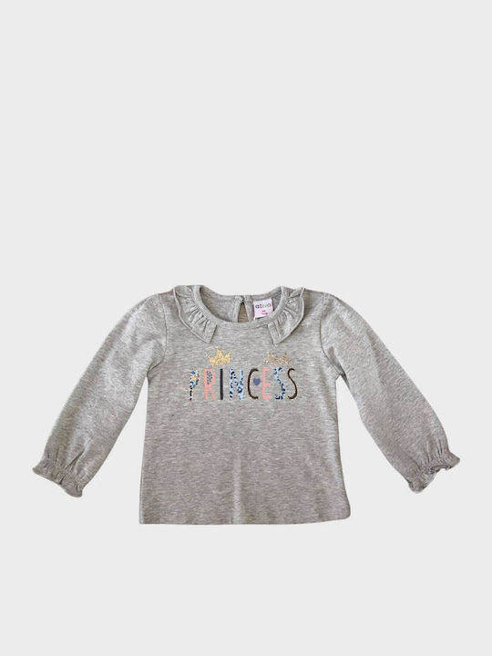 Kinderhemd Langarm Gray