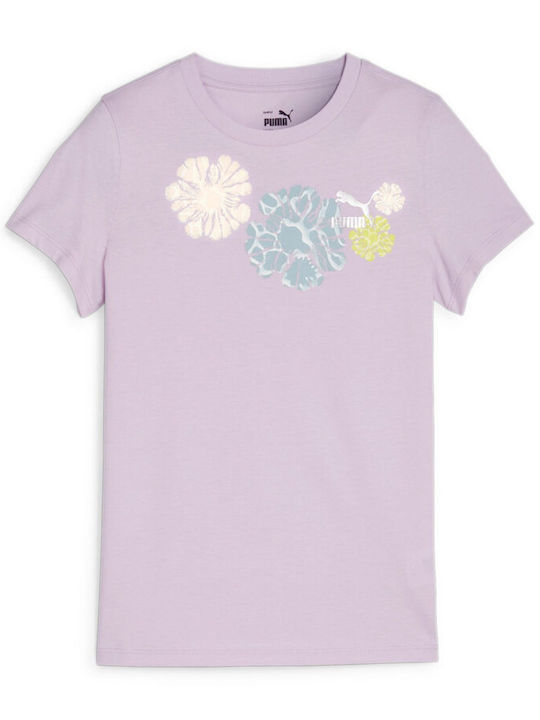 Παιδικό T-shirt Λιλά Classics