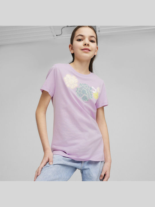 Παιδικό T-shirt Λιλά Classics
