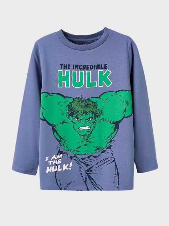 Kids' Shirt Long Sleeve Blue
