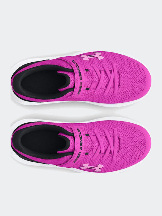 Surge 4 PS Kids Sports Shoes Running with Hoop & Loop Closure Purple
