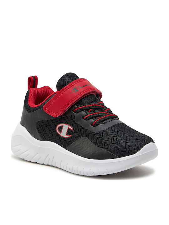 Softy Evolve B Ps Αθλητικά Παιδικά Παπούτσια Running με Σκρατς Μαύρα