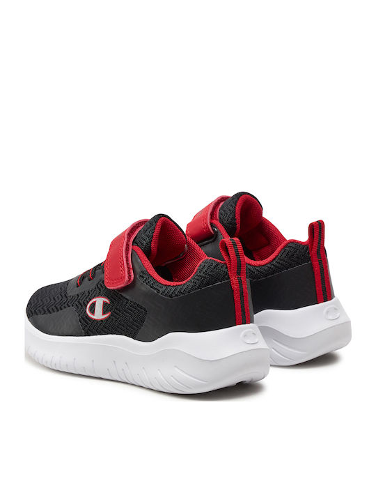 Softy Evolve B Ps Αθλητικά Παιδικά Παπούτσια Running με Σκρατς Μαύρα